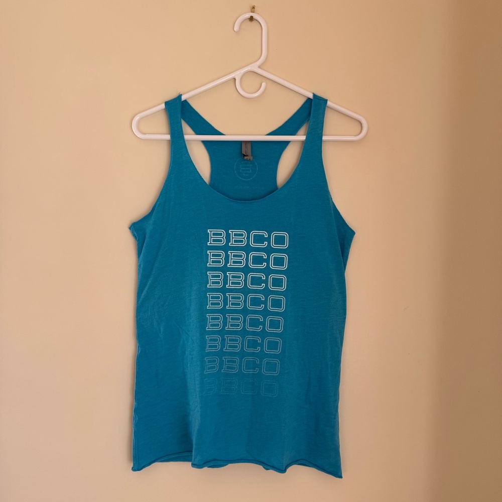 Burlington Beer Company Turquoise Tank Top - M